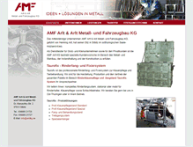 Tablet Screenshot of amfkg.de